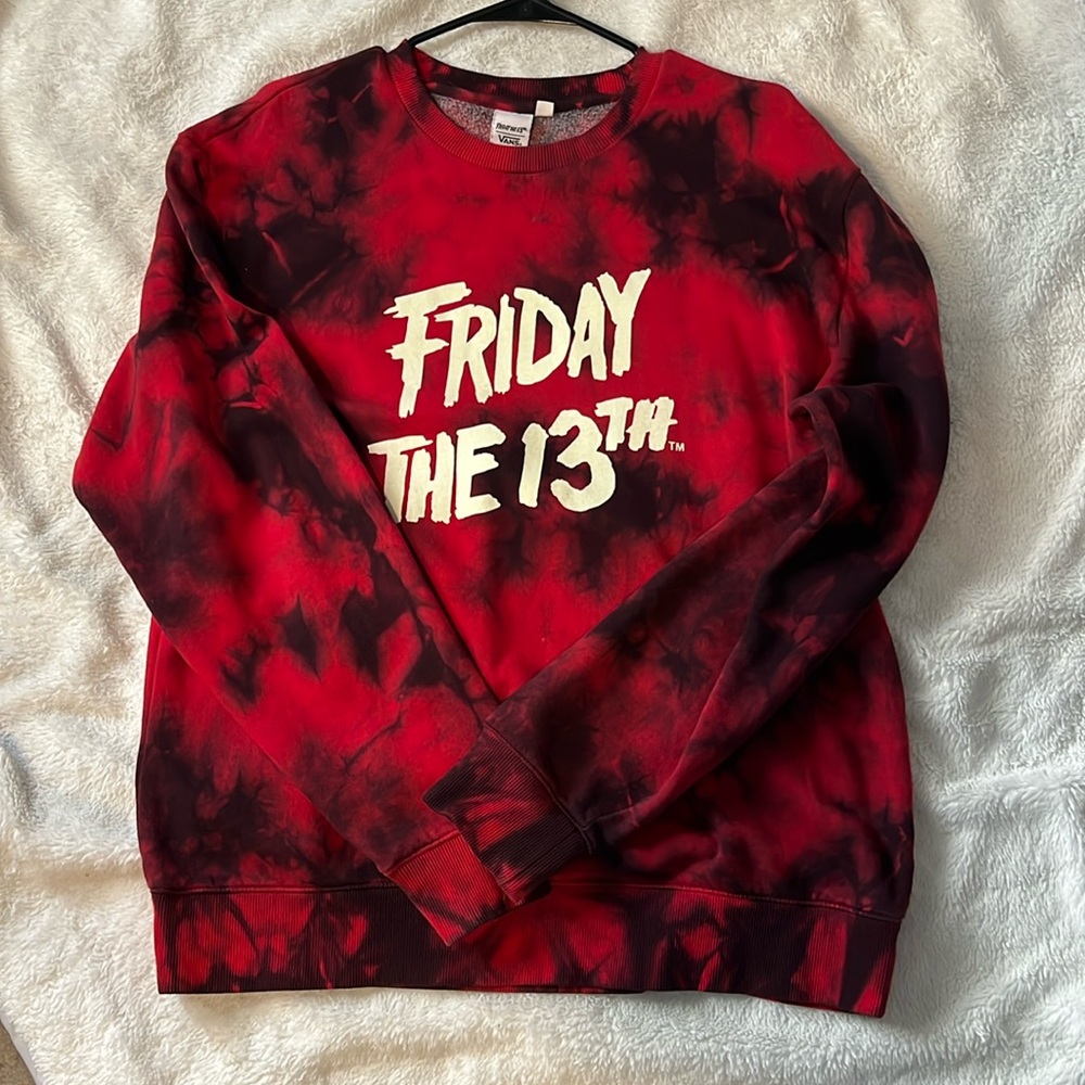 VANS exclusive Friday the 13th sweater